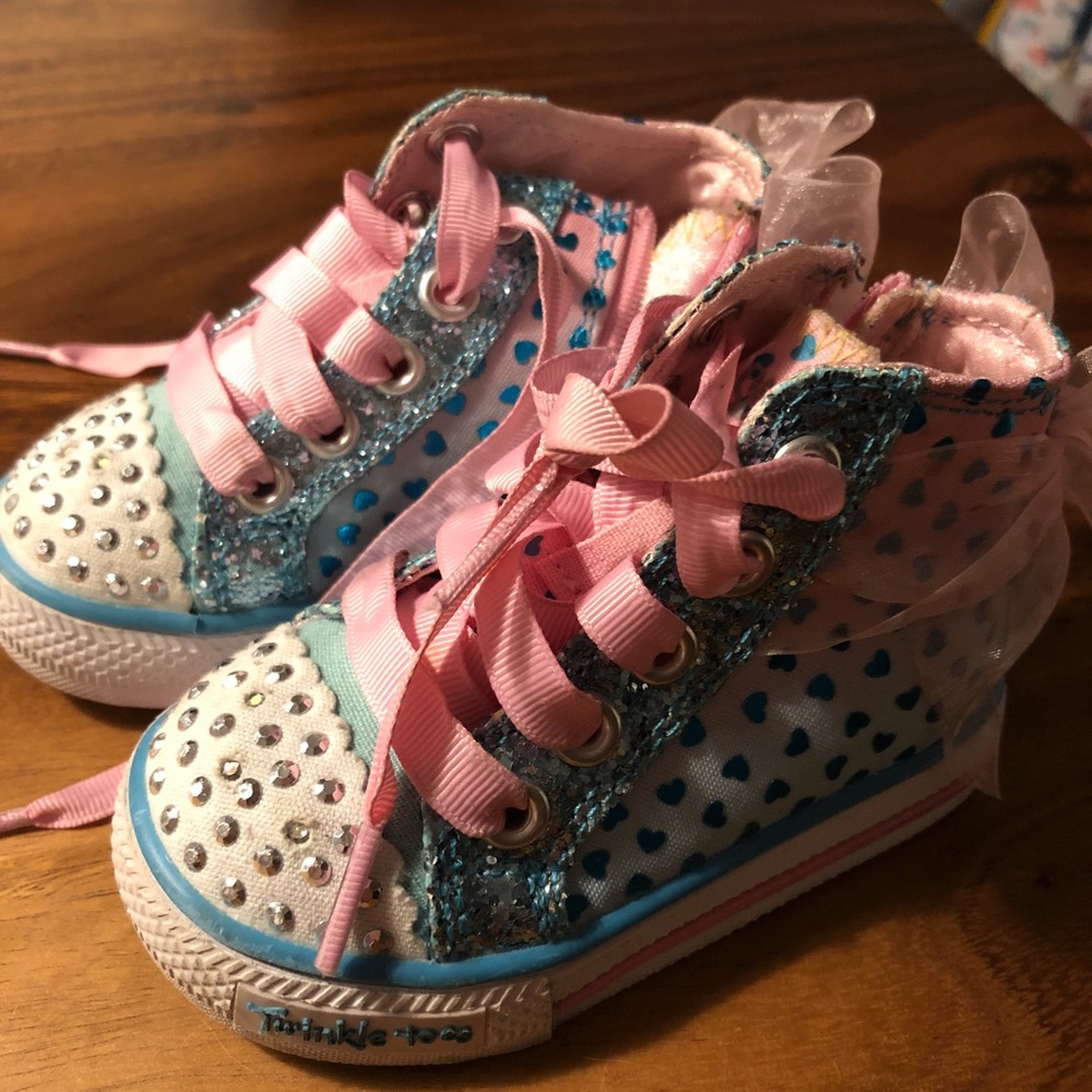 Sketchers twinkle toes like new size 5